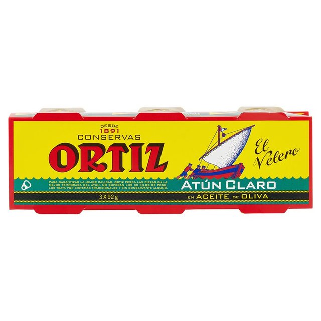 Brindisa Ortiz Yellowfin Tuna Fillet in Olive Oil, 3 x 92g