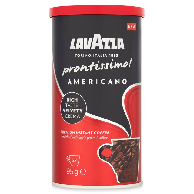 Lavazza Prontissimo Americano Instant Coffee, 95g