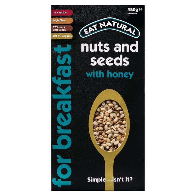 Eat Natural Nuts and Seeds With Honey Toasted Muesli, 450g