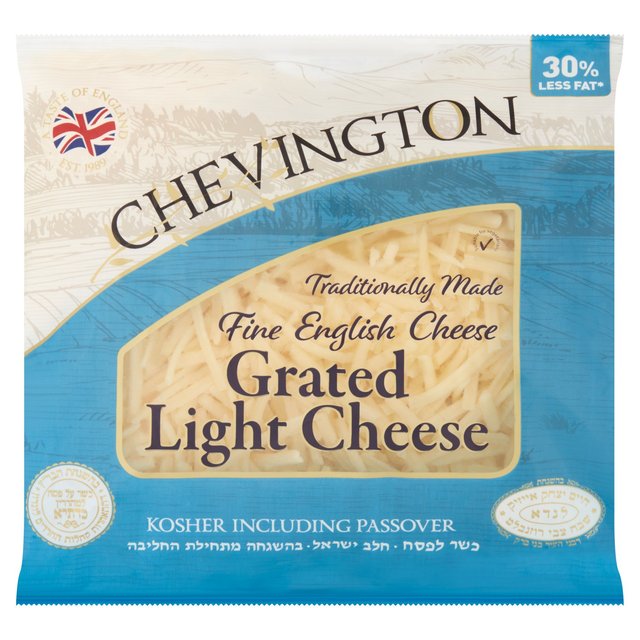 Chevington Grated Light Cheese, 400g