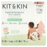 Kit & Kin Eco Nappies, Size 6 (14+kg)