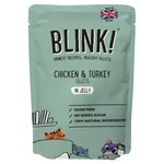 Blink Chicken & Turkey Fillets Wet Cat Food Pouch