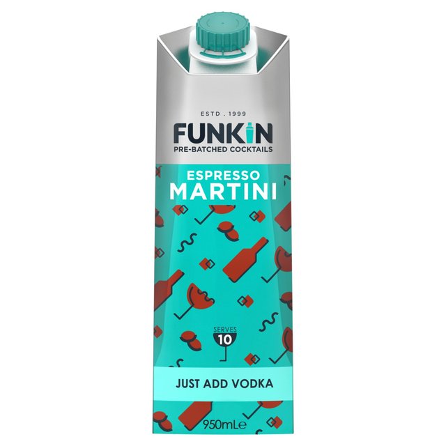Funkin Espresso Martini Cocktail Mixer, 950ml
