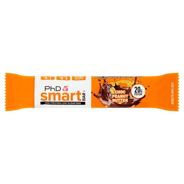 PhD Nutrition Choc Peanut Butter Smart Bar, 64g