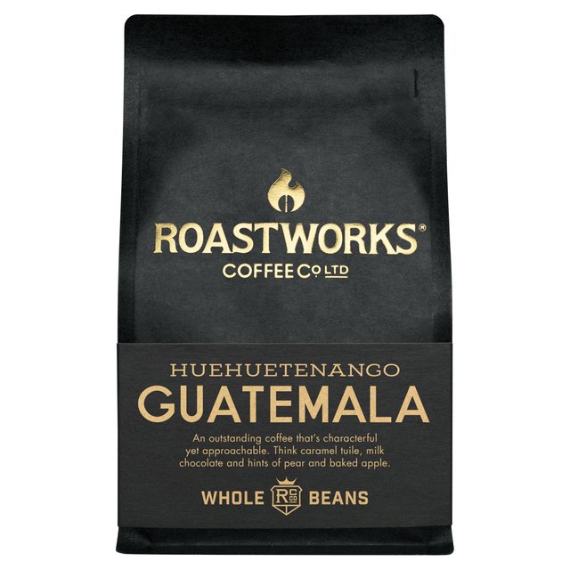 Roastworks Guatemala Whole Bean Coffee, 200g