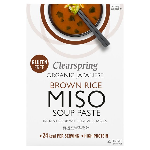 Clearspring Organic Miso Soup Paste, 4 x 15g