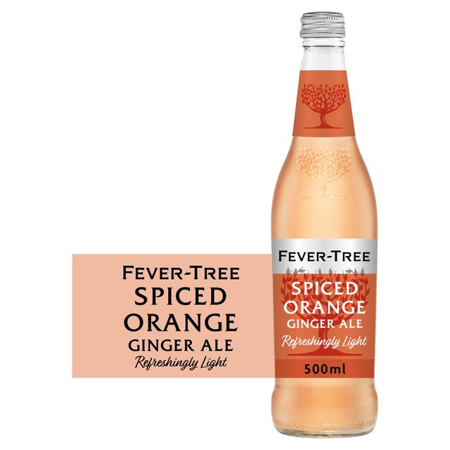 Fever-Tree Light Spiced Orange Ginger Ale, 500ml