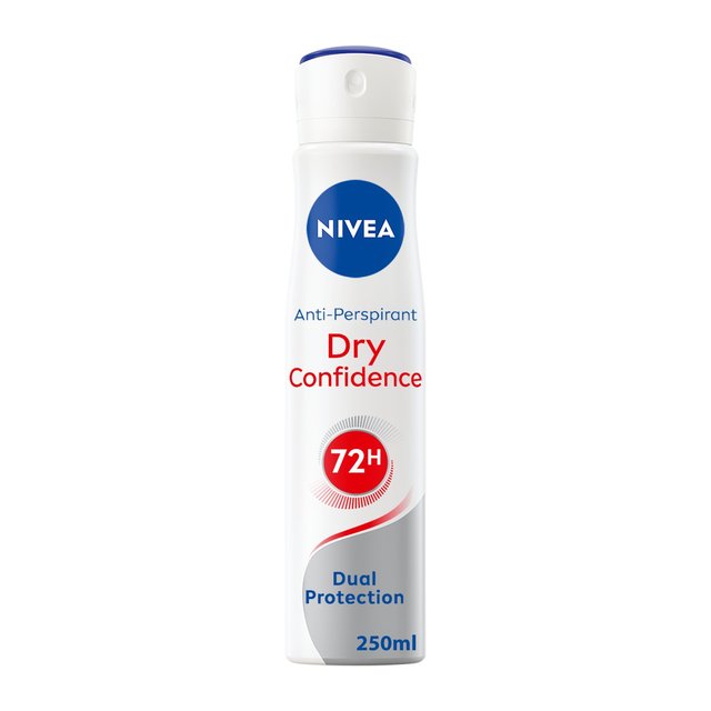 Nivea Dry Confidence Anti-Perspirant Deodorant Spray, 250ml