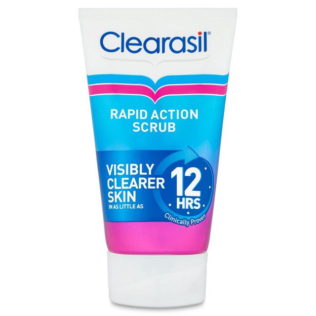 Clearasil Rapid Action Acne Exfoliating Face Scrub, 125ml