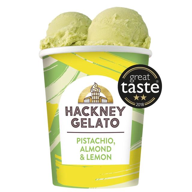 Hackney Gelato Pistachio, Almond & Lemon Gelato, 460ml