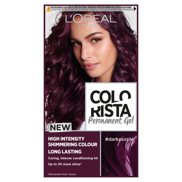 L’Oreal Paris Colorista Dark Purple Permanent Gel Hair Dye