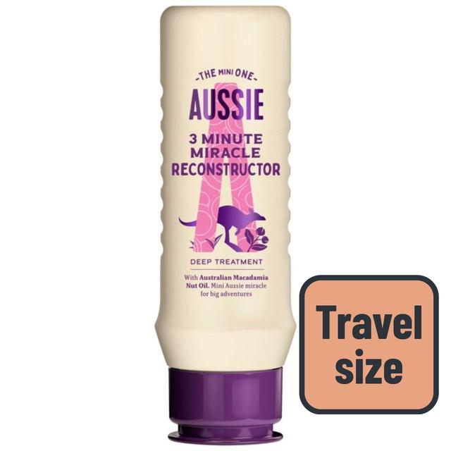 Aussie 3 Minute Miracle Travel Deep Treatment Hair Mask, 75ml