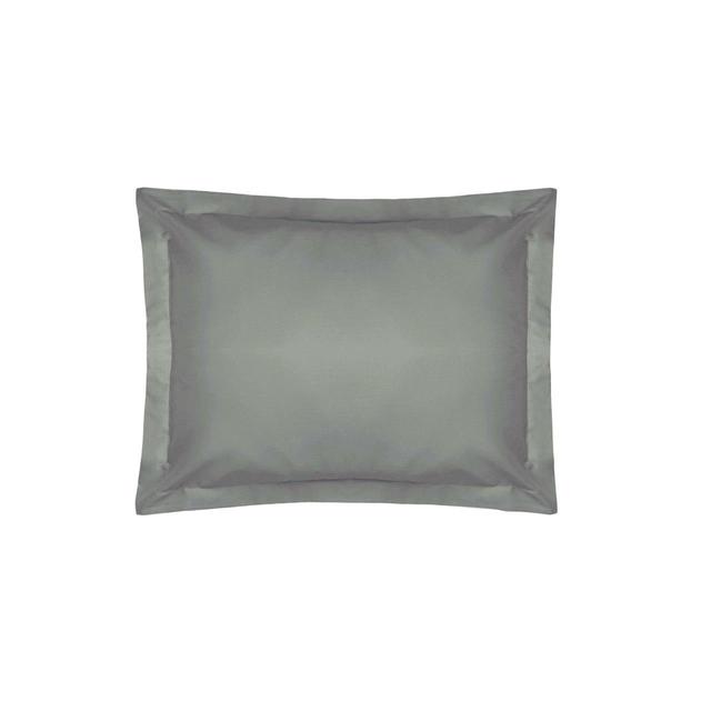 Belledorm Oxford Egyptian Blend Pillowcase, Slate, 51x76cm