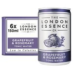 London Essence Co. Grapefruit & Rosemary Tonic Water Cans