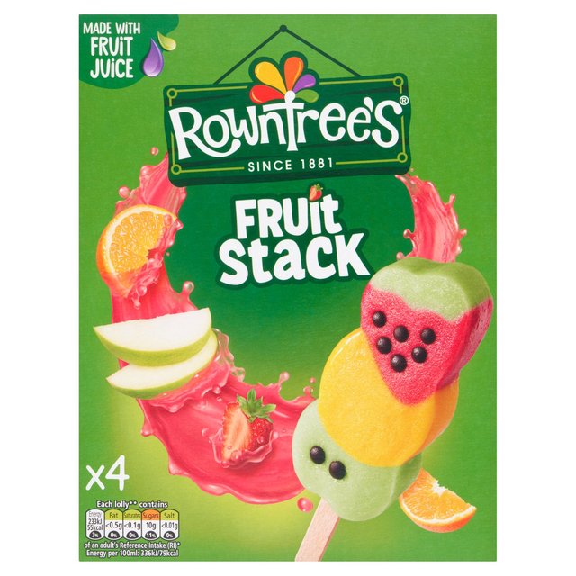 Rowntree’s Fruit Stack, 4 x 70ml