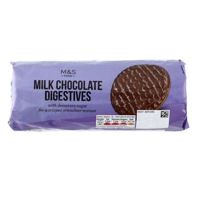 M & S Milk Chocolate Digestives, 300g