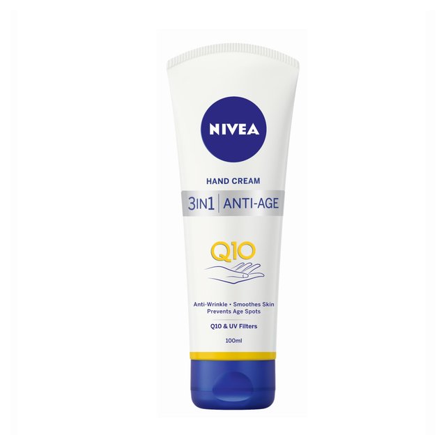 Nivea Q10 Anti-Age 3 in 1 Hand Cream, 100ml