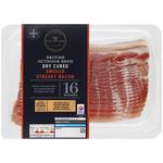 M&S Select Farms 16 Dry Cured Smoked Streaky Bacon Rashers