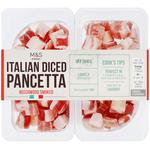 M&S Italian Diced Pancetta