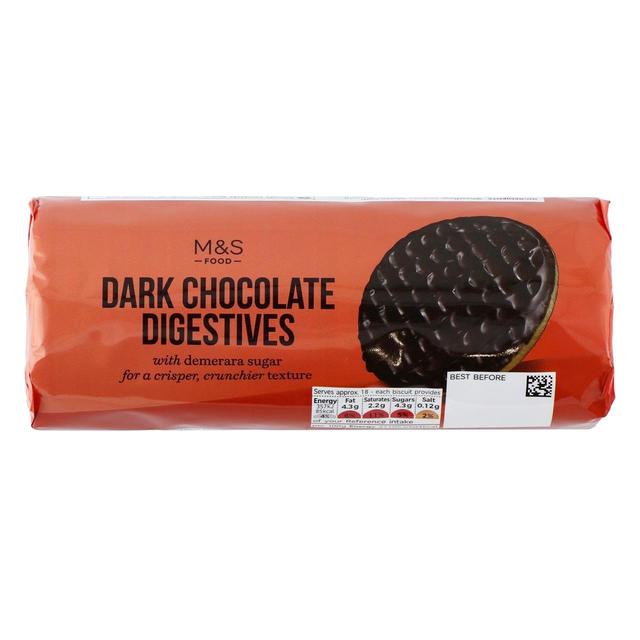 M & S Dark Chocolate Digestives, 300g