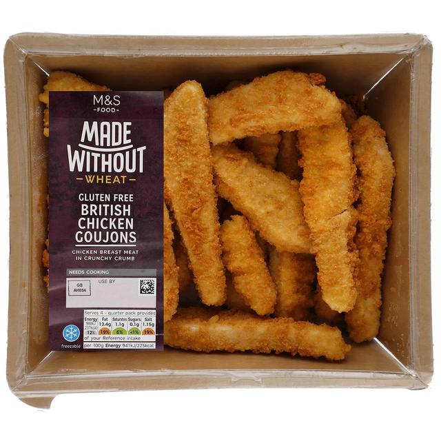 M & S Made Without Chicken Goujons, 420g