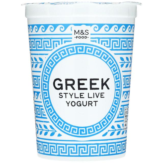 M & S Greek Style Live Yogurt, 500g
