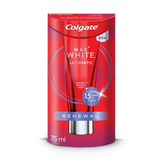 Colgate 75ml Max White Ultimate Renewal Whitening Toothpaste