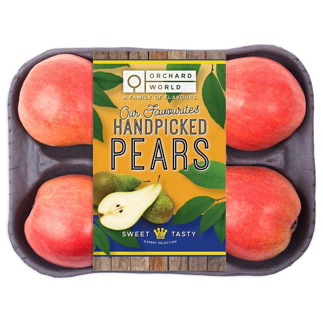 OrchardWorld Blush Pears, 4 Per Pack
