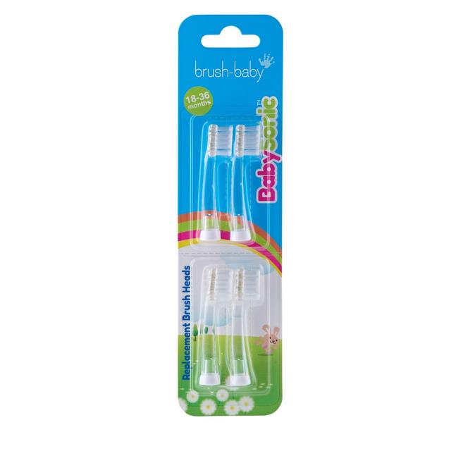 Brush-Baby BabySonic Replacement Toothbrush Heads, 18-36 Mths