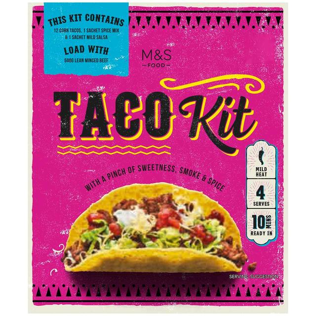 M & S Mexican Taco Kit, 325g