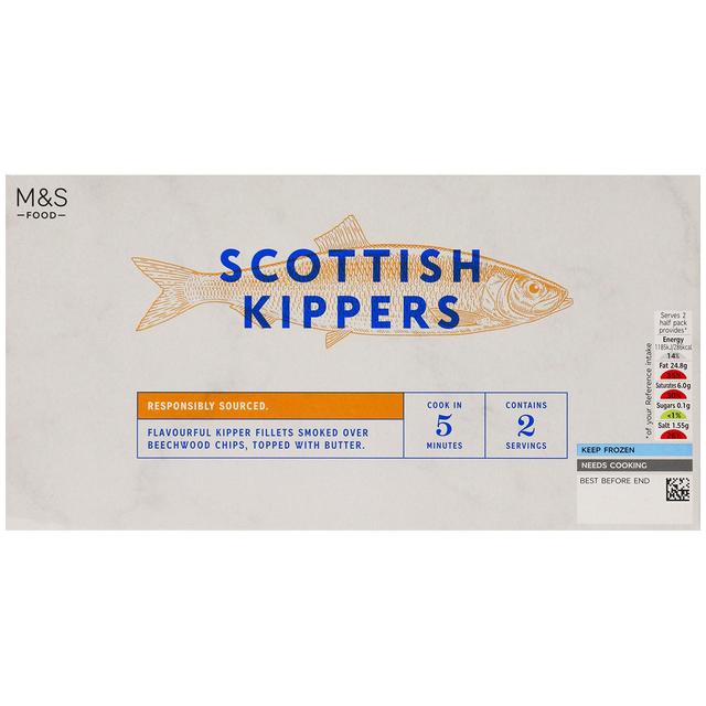 M & S Scottish Kippers Frozen, 200g