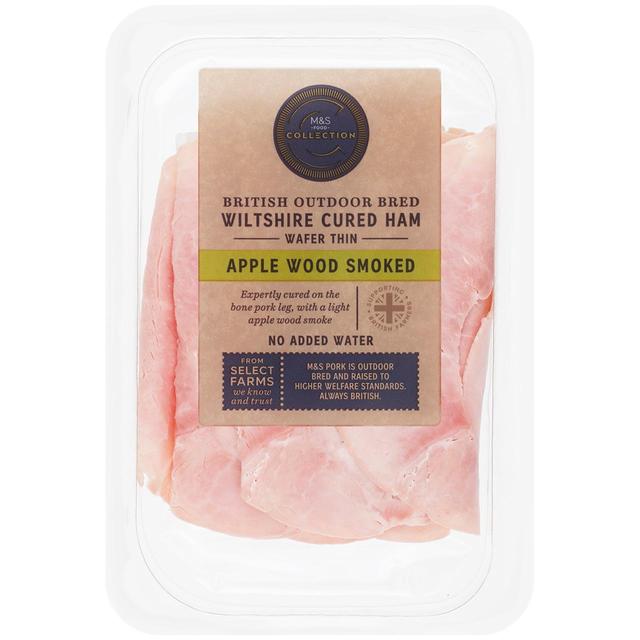 M & S British Wiltshire Cured Smoked Ham, 115g