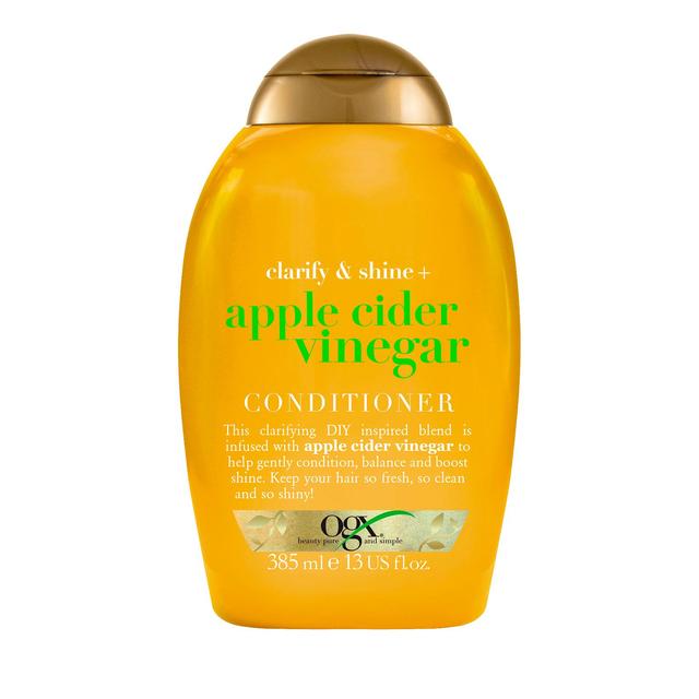 OGX Clarify & Shine+ Apple Cider Vinegar pH Balanced Conditioner, 385ml