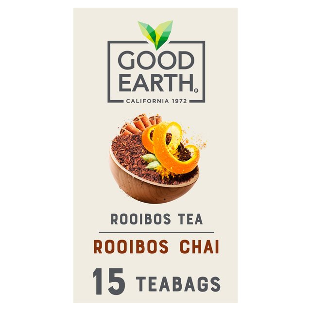 Good Earth Teabags Rooibos Chai, 15, 15 Per Pack