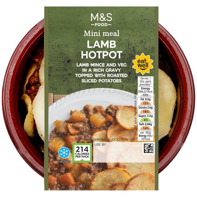M & S Minced Lamb Hotpot Mini Meal, 200g
