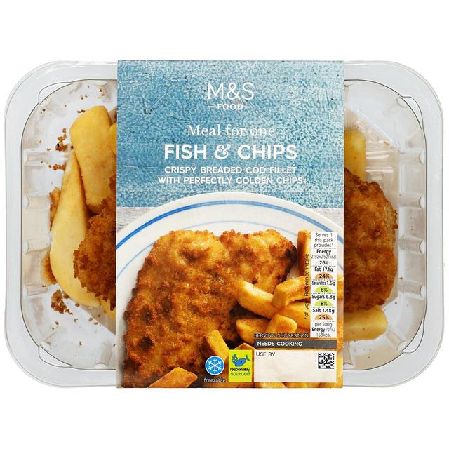 M & S Fish & Chips, 310g