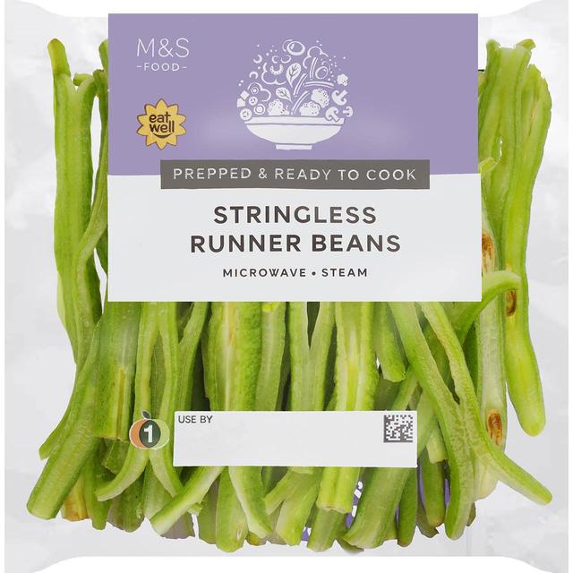 M & S Traditional Stringless Runner Beans, 80g