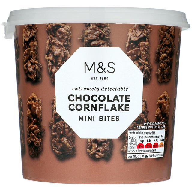 M & S Chocolate Cornflake Mini Bites, 180g