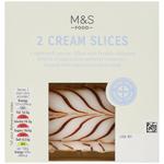 M&S 2 Cream Slices