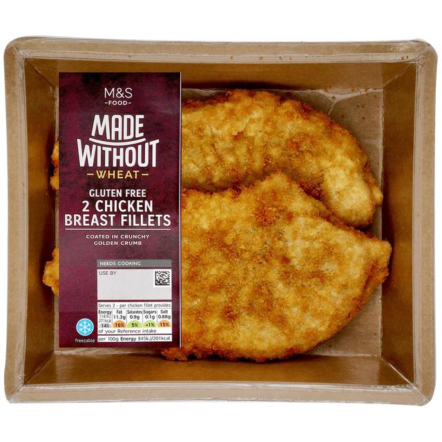 M & S Made Without 2 Chicken Breast Fillets, 270g