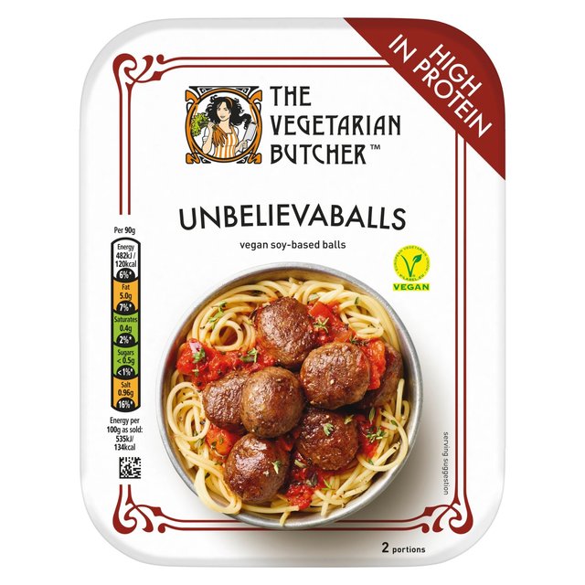 The Vegetarian Butcher Unbelievaballs Vegan Meatballs, 170g