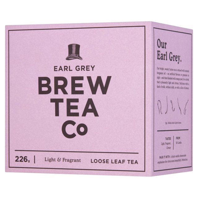 Brew Tea Co Earl Grey Loose Leaf Tea, 226g