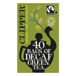 Clipper Organic & Fairtrade Decaffeinated Green Tea