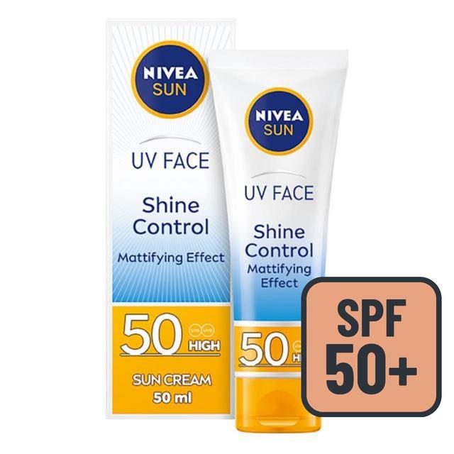 Nivea Sun UV Face Spf 50 Sun Cream Shine Control, 50ml