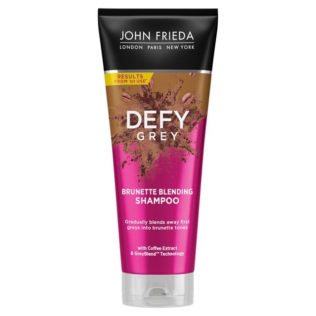 John Frieda Defy Grey Brunette Blending Shampoo, 250ml