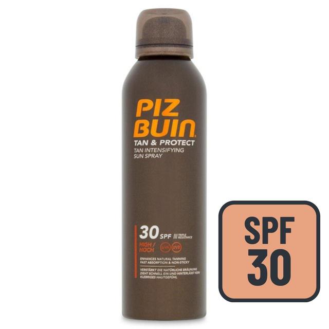Piz Buin Tan & Protect Spray Spf30, 150ml