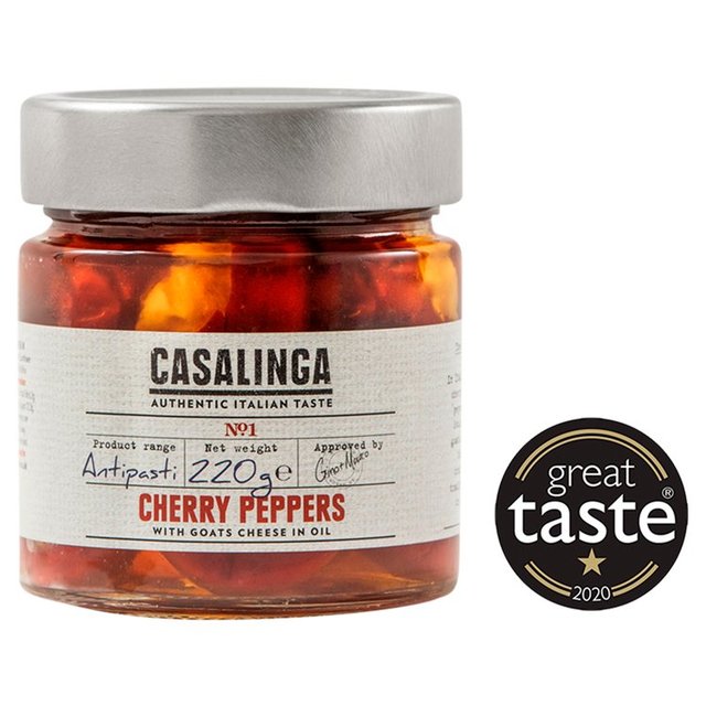 Casalinga Cherry Pepper & Goat Cheese, 220g