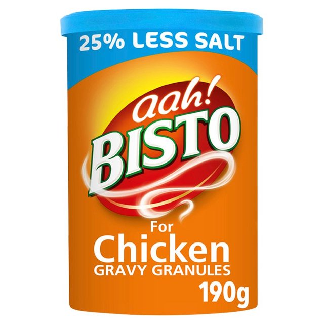Bisto Chicken Reduced Salt Gravy Granules, 190g