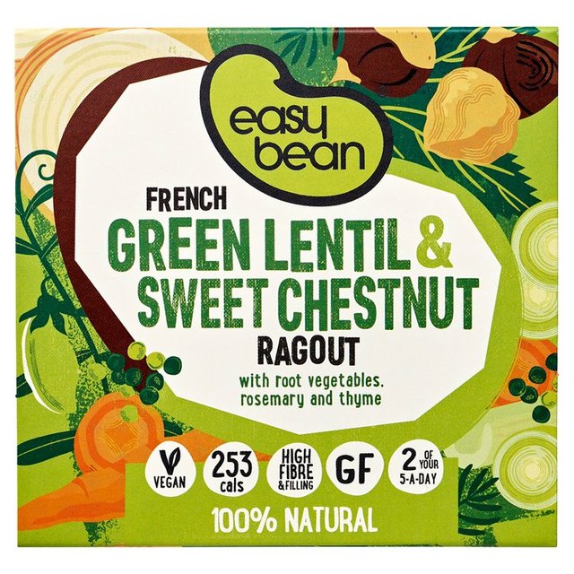 Easy Bean Green Lentil & Sweet Chestnut Ragout, 320g