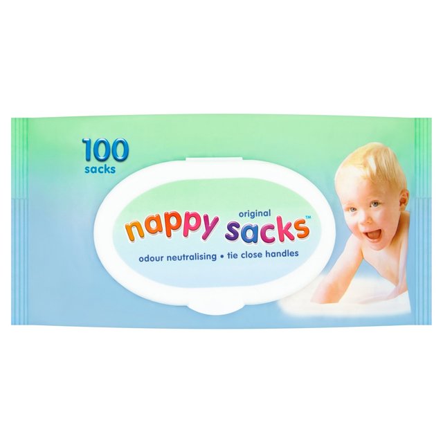 Polylina Nappy Sacks, 100 Per Pack